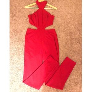 Red Jumpsuit